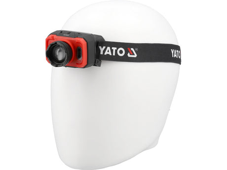 HEADLAMP 600LM RECHARG.,MOTION DETECTOR (YT-085941)