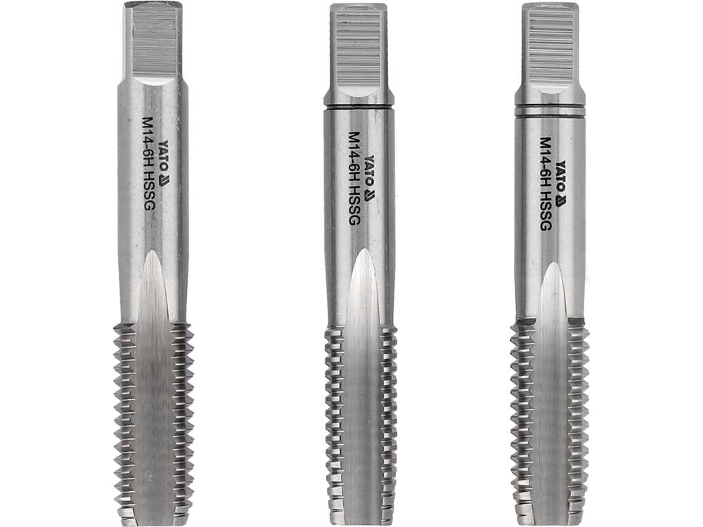 HAND TAP M14 / 3PCS HSS M2 (YT-2940)