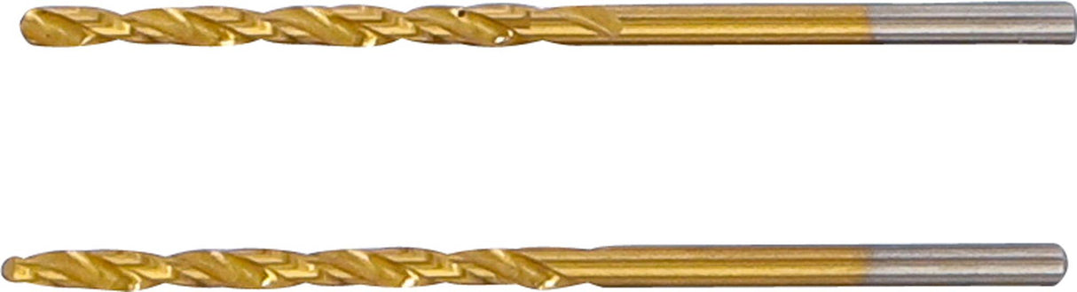 TWIST DRILL | HSS-G | TITANIUM-NITRATED | 2.5 MM | 2 PCS. (2040-2.5)