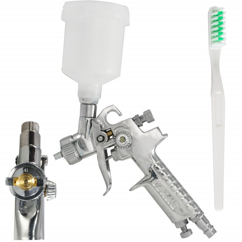 MINI PAINT SPRAY GUN | HVLP | Ø 0.8 MM / 120 CC (H2000A1)