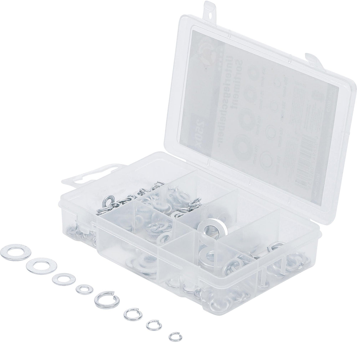 SPRING WASHER ASSORTMENT | Ø 4 - 8 MM | 250 PCS. (8073)