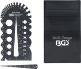 SCREWPITCH GAUGE AND THREAD TEMPLATE | INCH SIZES | 1/4 - 2" (74248)