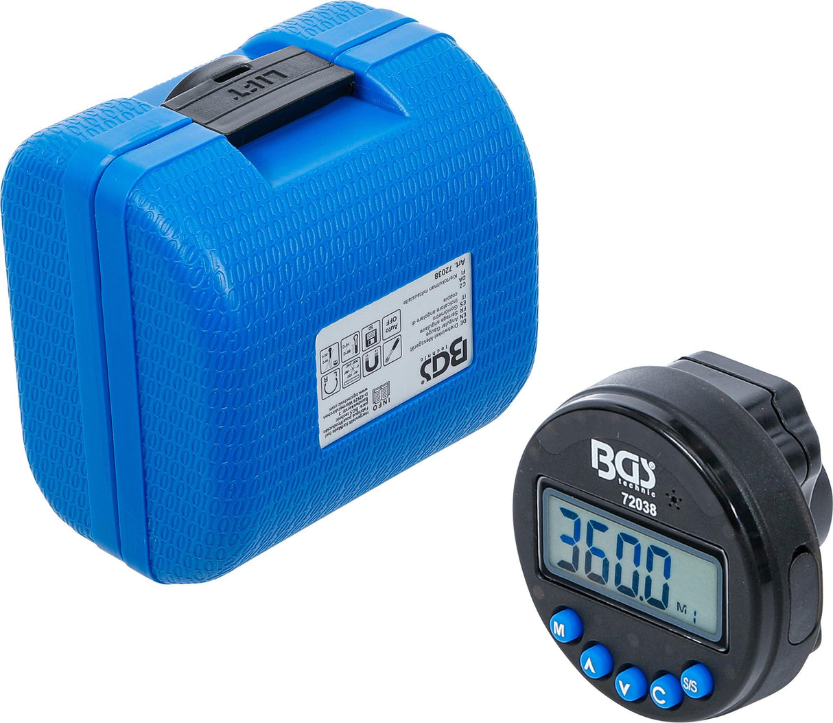ANGULAR GAUGE | DIGITAL | WITH MAGNET (72038)