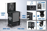WORKSHOP TROLLEY | 8 DRAWERS | EMPTY (4108)
