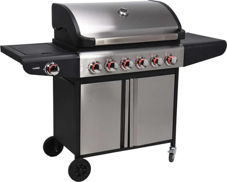 OUTDOOR GRILL | GAS | 6 + 1 | STAINLESS STEEL | 18.2 KW (99653)