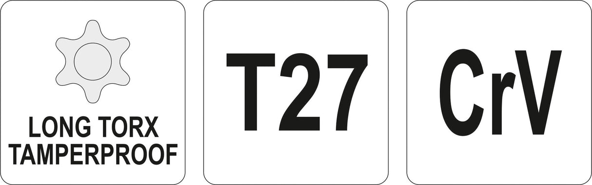 TORX SECURITY KEY LONG T27 (YT-05518)
