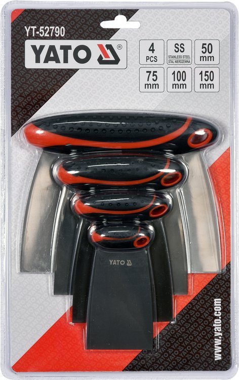 FILLER AND SPREADER SET 4 PCS (YT-52790)
