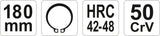 CIRCLIP PLIERS BENT EXTERNAL 180MM (YT-2138)