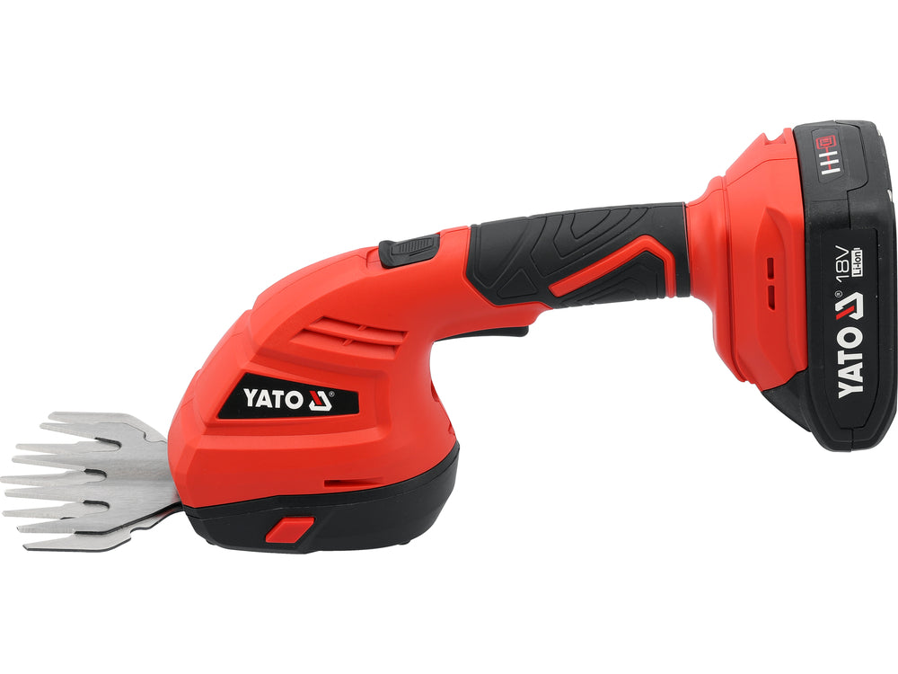 GRASS AND SHRUB SHEARS 18V WITH BATTERY 2AH AND CHARGER (BL MOTOR) (YT-828335)