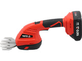 GRASS AND SHRUB SHEARS 18V WITH BATTERY 2AH AND CHARGER (YT-828357)