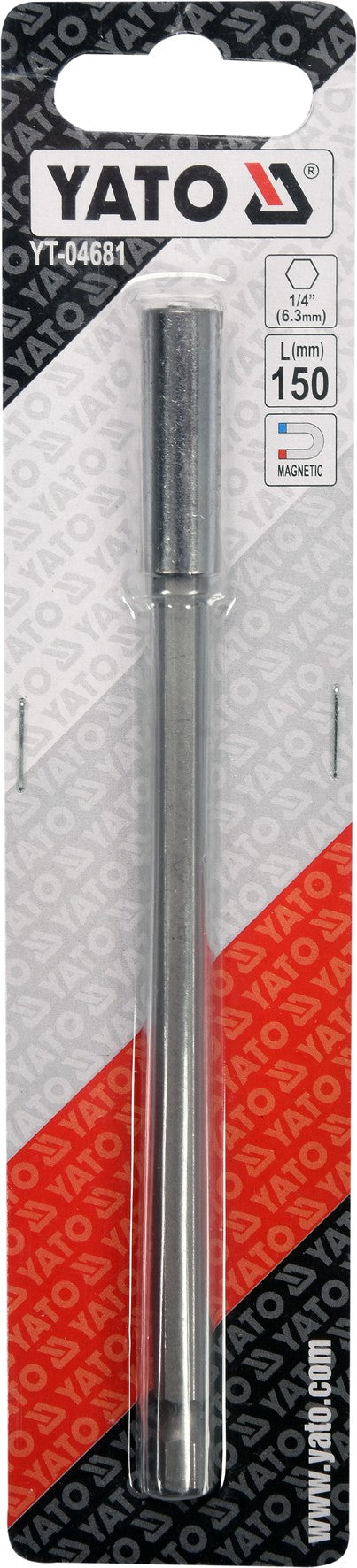 SCREWDRIVER BIT HOLDER 1/4 X 150MM (YT-04681)