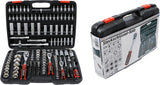 SOCKET SET | 6.3 MM (1/4") / 10 MM (3/8") / 12.5 MM (1/2") DRIVE | 172 PCS. (15219)