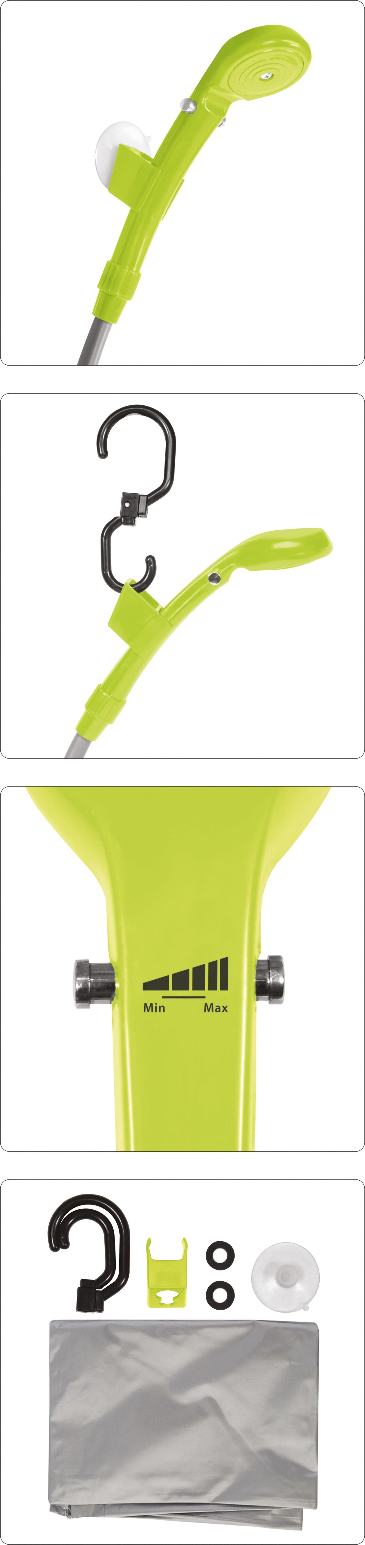 PORTABLE CAR SHOWER SET 10L/MIN (82991)