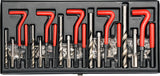 THREAD REPAIR SET M5-M12 131PCS (YT-1763)