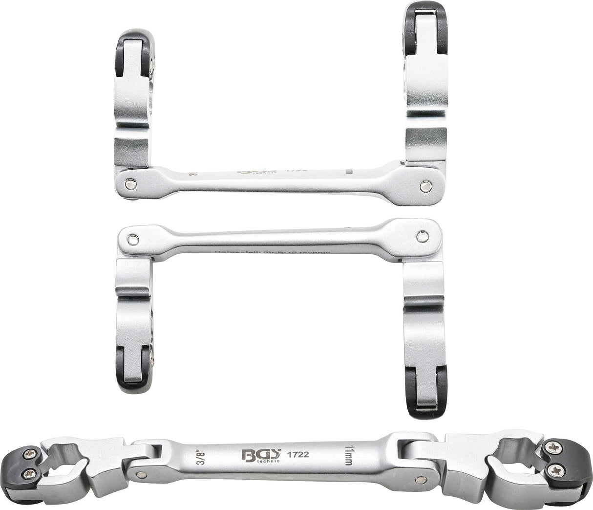 BRAKE PIPE WRENCH WITH RATCHETING FUNCTION | 10 X 11 MM (1722)