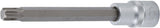 BIT SOCKET | LENGTH 140 MM | 12.5 MM (1/2") DRIVE | SPLINE (FOR RIBE) | M10 (5184-R10)