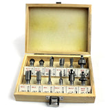 WOOD ROUTER BIT SET | 12 PCS. (22549V)