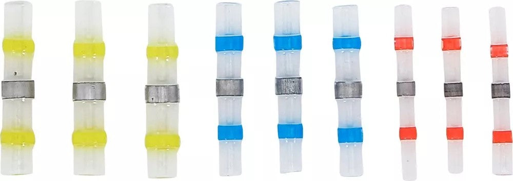 SOLDERING CONNECTOR ASSORTMENT | WITH SHRINK TUBE | 9 PCS. (85220)