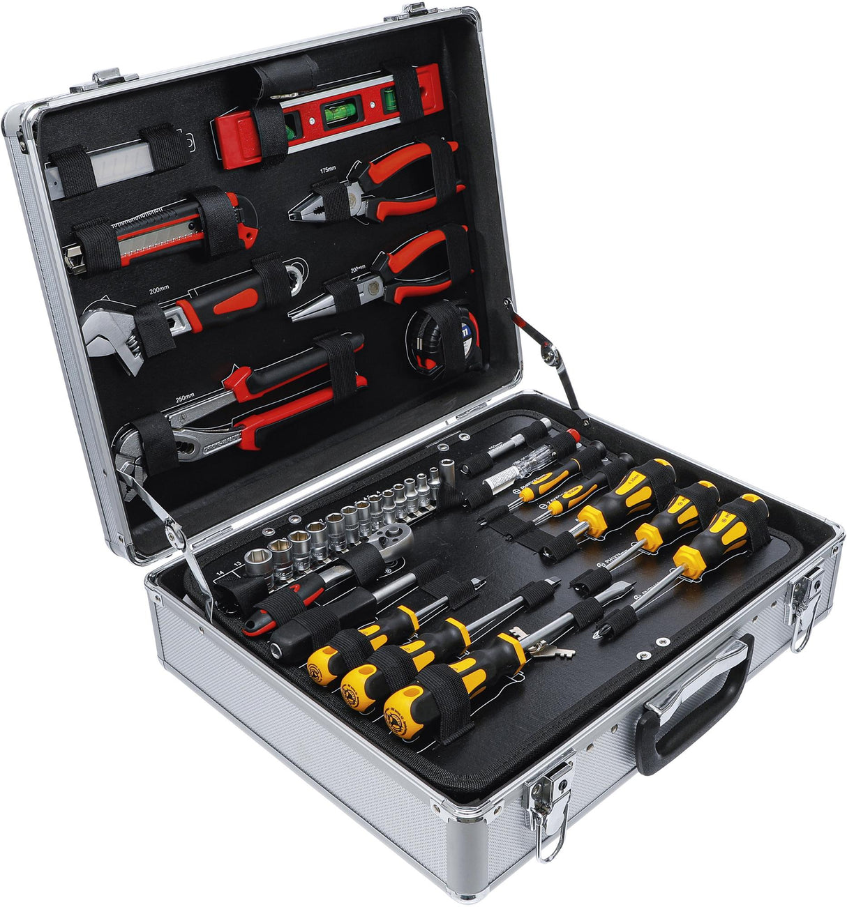 TOOL SET IN ALUMINIUM CASE | 129 PCS. (2204)