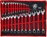 COMBINATION SPANNER SET | 6 - 32 MM | 25 PCS. | ANTI-SLIP HANDLES (91198)