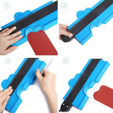 CONTOUR GAUGE / TEMPLATE / PROFILE TRACER | WITH LOCKING | 250 MM (CG10P)