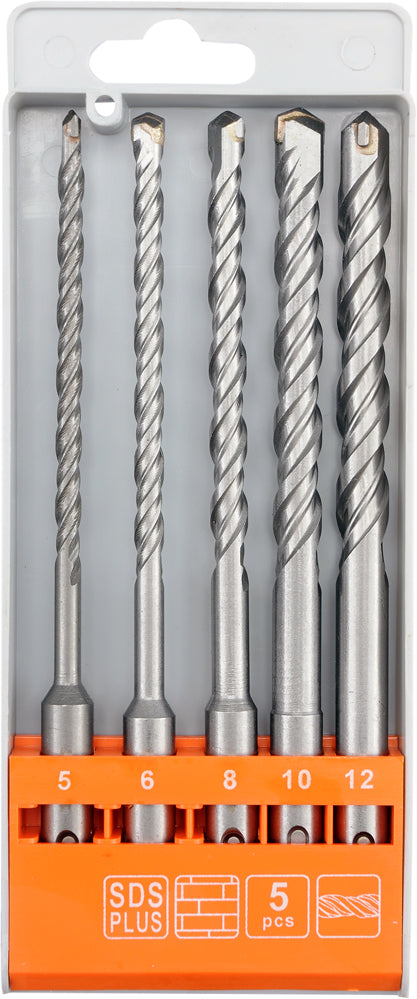 MASONRY DRILL SET SDS S4 5PCS 5-12MM (23988)
