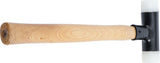 DEAD BLOW HAMMER | HICKORY HANDLE | SOFT HEAD | Ø 30 MM | 300 G (1859-30)
