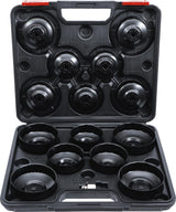 OIL FILTER CAP WRENCH SET | 10 MM (3/8") DRIVE | 14 PCS. (91036)