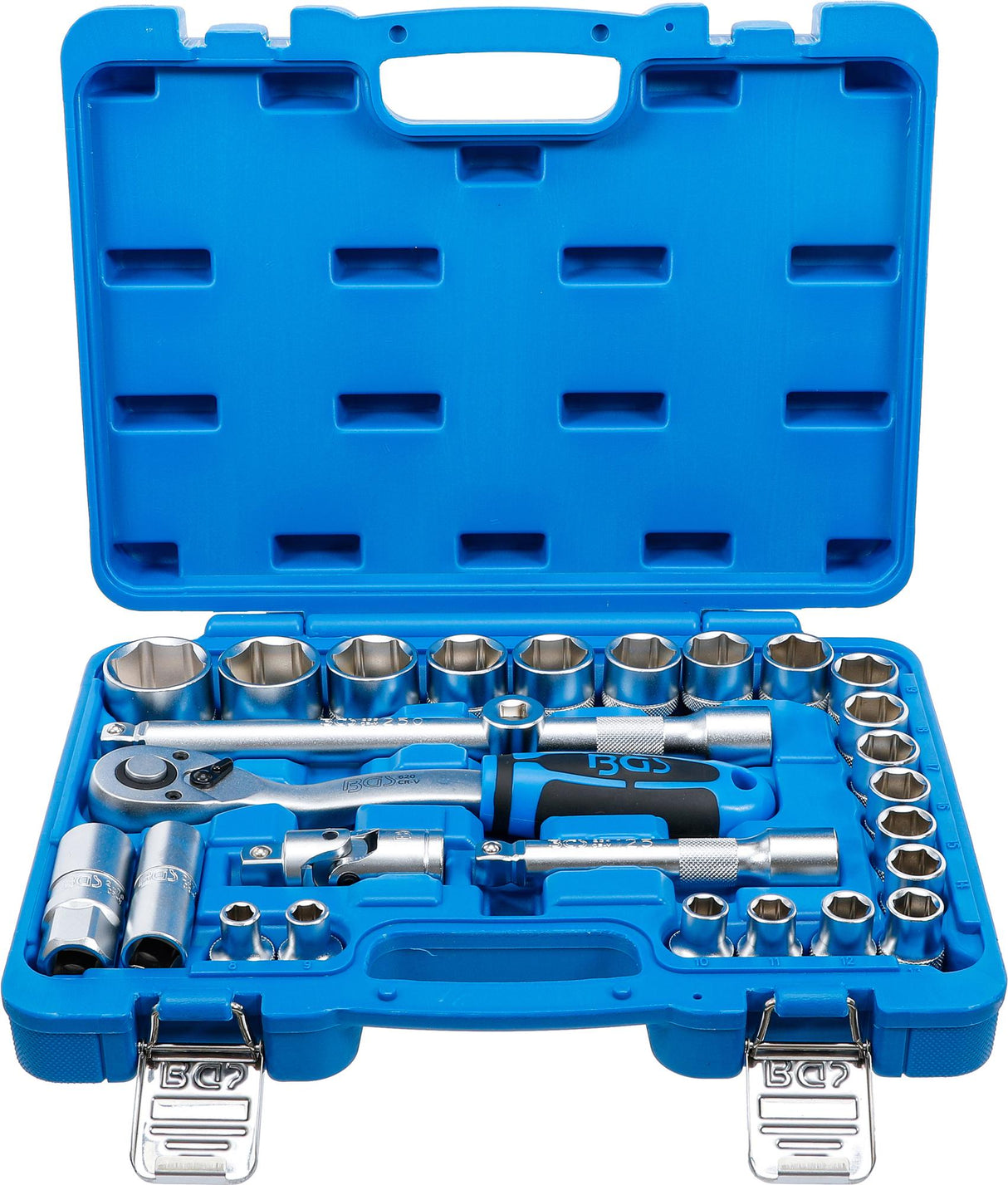 SOCKET SET | 12.5 MM (1/2") DRIVE | 8 - 32 MM | 27 PCS. (2224)