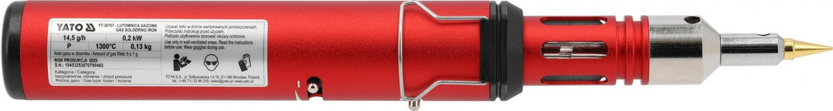 GAS SOLDERING IRON 360° | WITH ACCESSORIES | 3 IN 1 (YT-36707)