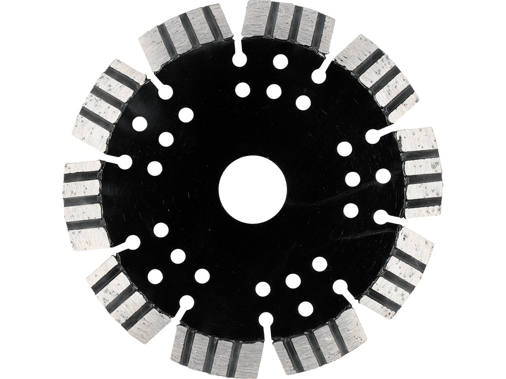DIAMOND BLADE FOR CUTTING REINFORCED CONCRETE 125X12X22.23MM (YT-59900)