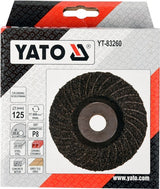 GRINDING DISC UNIVERSAL M14 125MM P8 (YT-83260)