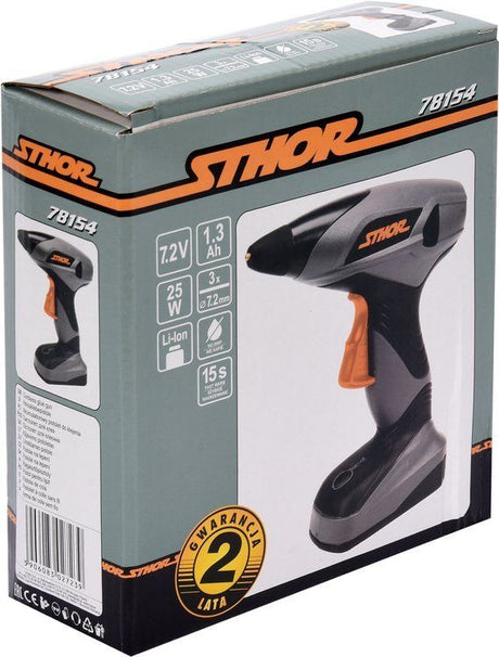 CORDLESS GLUE GUN / 15 SEC. | 7.2V (78154)