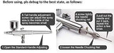 GRAVITY FEED AIRBRUSH SET | DOUBLE ACTION (AB4B)