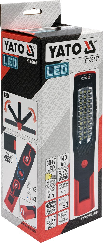 WORKSHOP LAMP 30+7 LED (YT-08507)