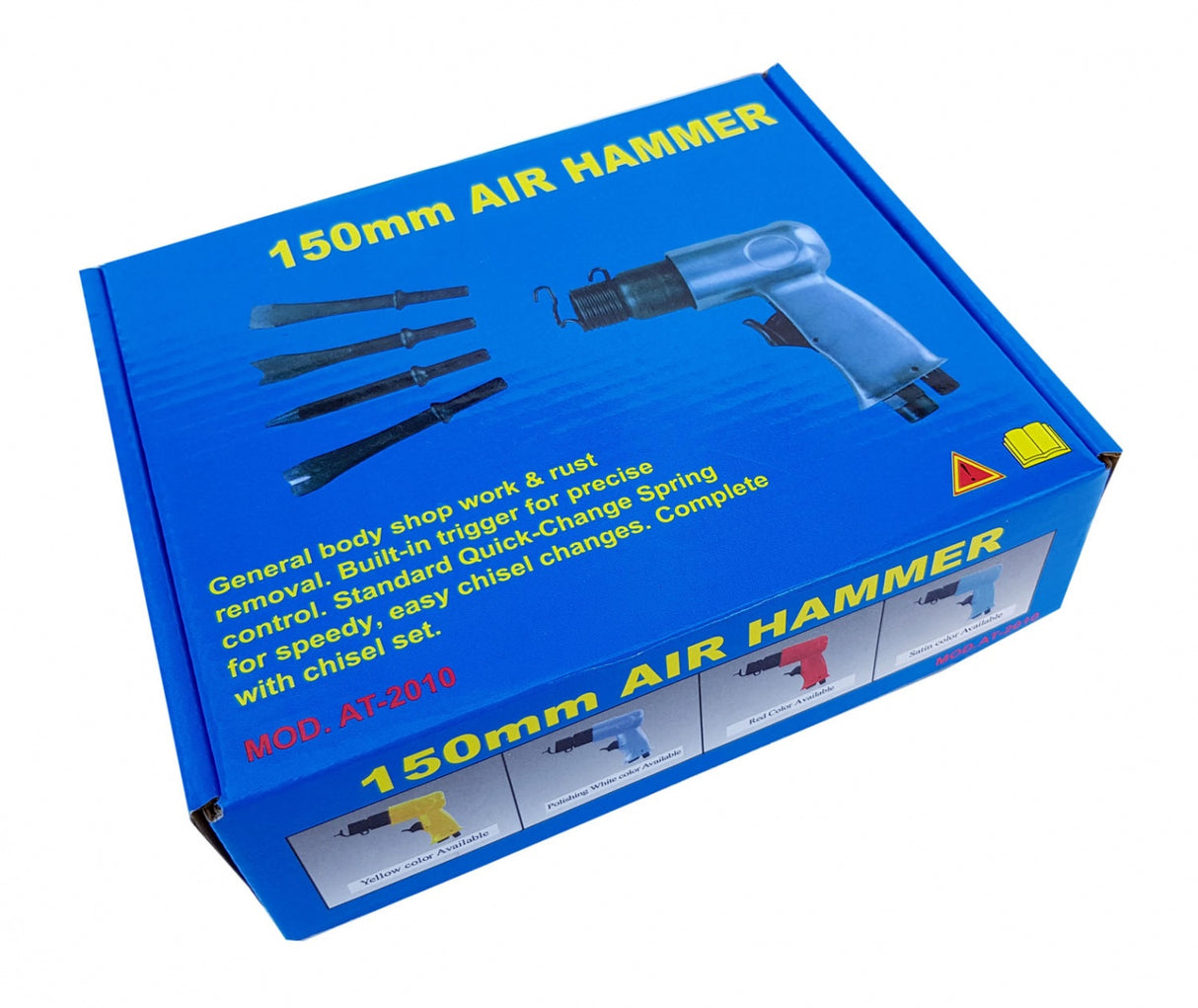 PNEUMATIC HAMMER WITH SET | 4 CHISELS (AT2010)