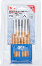 PIN PUNCH SET | 150 MM | 3 - 8 MM | 6 PCS. (1651)