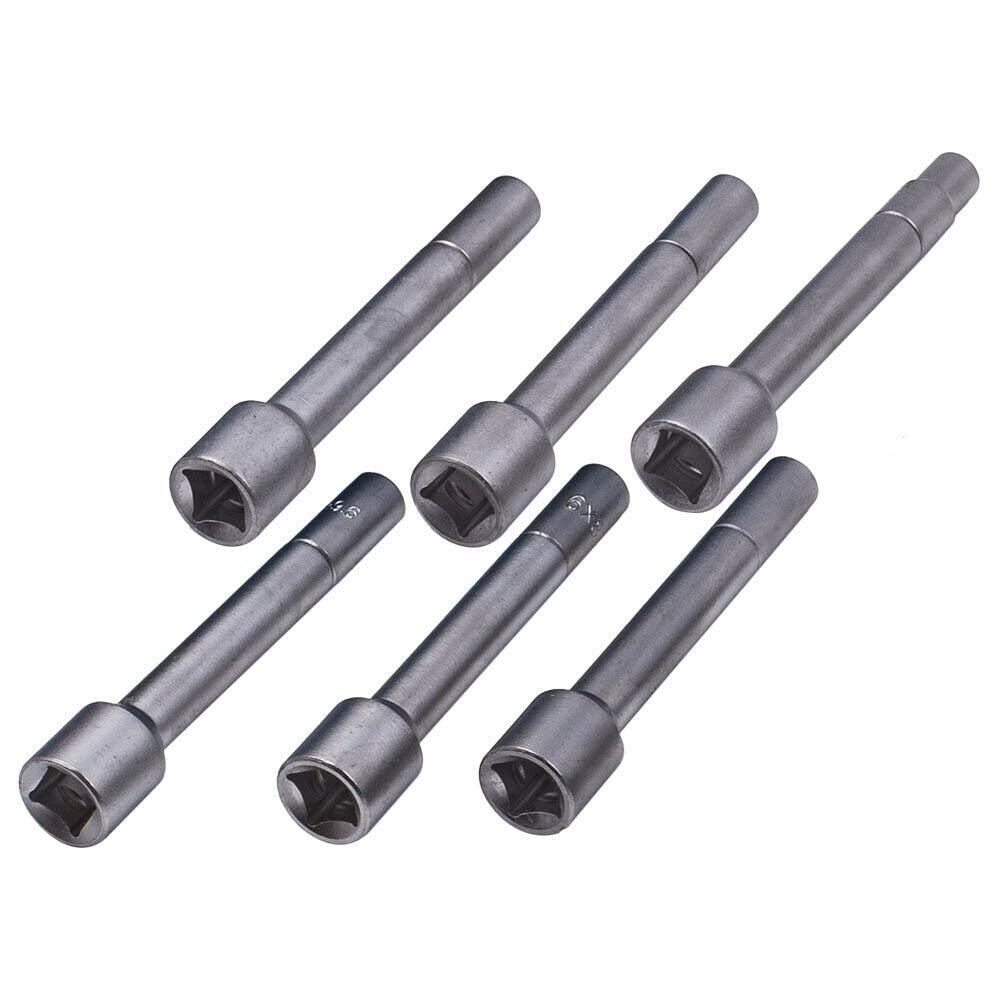 PASS-THROUGH SOCKET SET FOR SHOCK ABSORBERS WITH RATCHET | 18 PCS. (ST018)