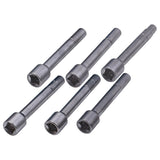 PASS-THROUGH SOCKET SET FOR SHOCK ABSORBERS WITH RATCHET | 18 PCS. (ST018)