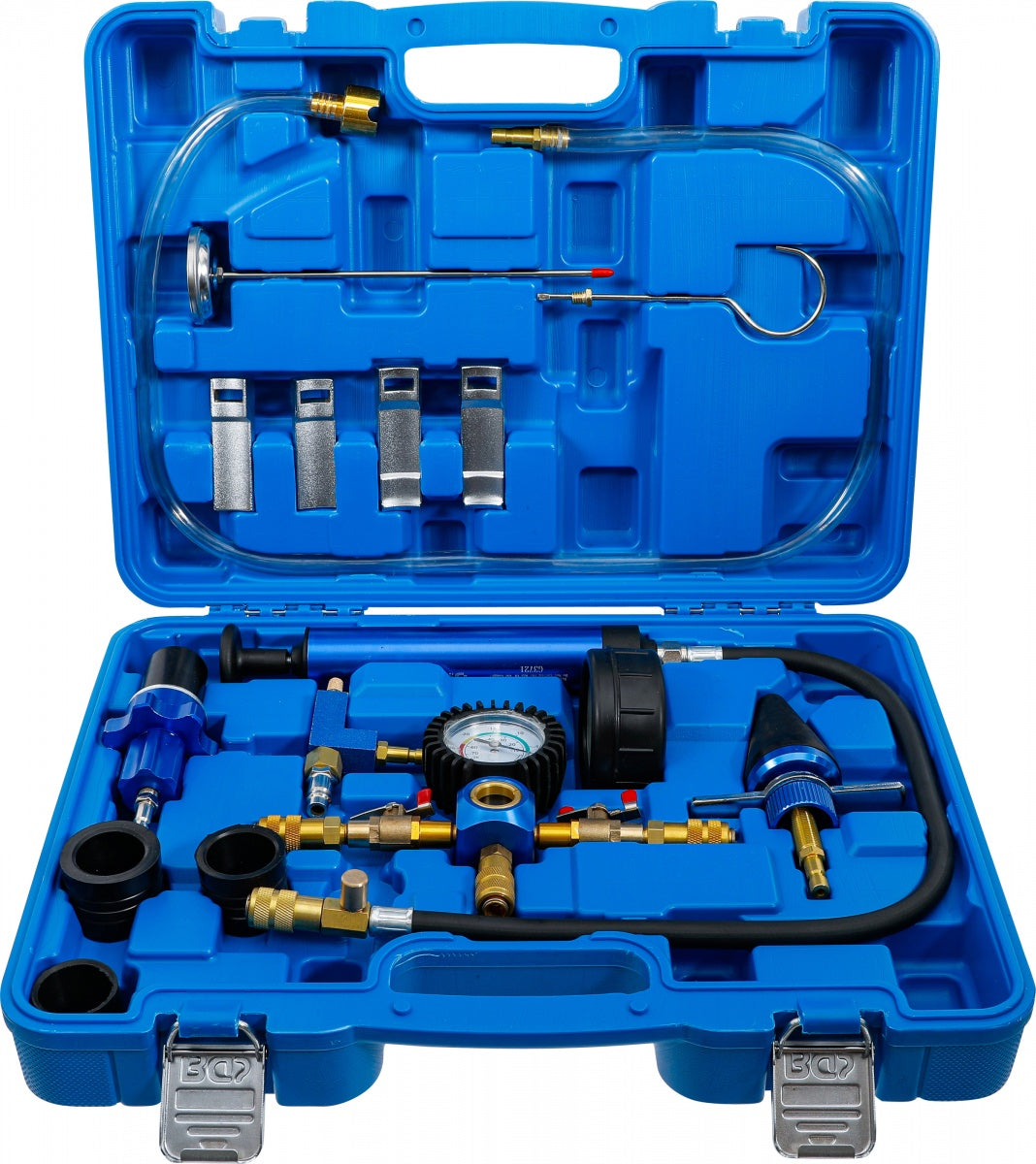 RADIATOR SYSTEM PRESSURE TEST AND FILLING TOOL SET | 13 PCS. (74405)