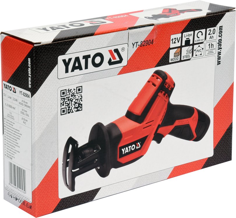 SABRE SAW 12V BLADE 130MM - 2AH (YT-82904)