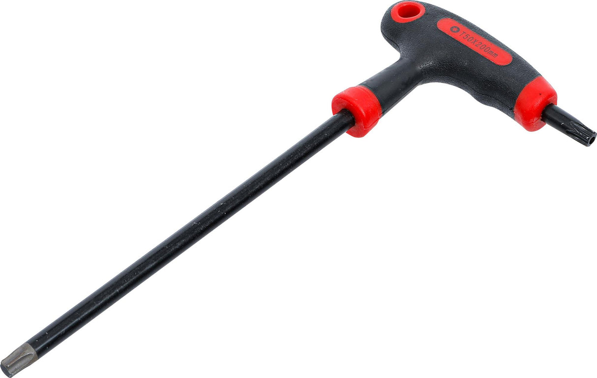 T-HANDLE L-TYPE WRENCH | T-STAR TAMPERPROOF/NON-TAMPERPROOF (FOR TORX) | T50 (7880-T50)