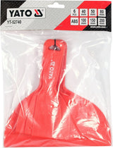 6PC PLASTIC SCRAPER SET (YT-52740)