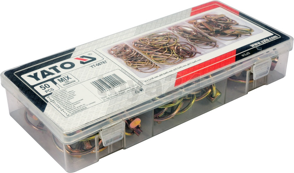50 PCS LYNCH PINS ASSORTMENT (YT-06787)