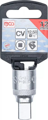 OIL SERVICE SOCKET | 12.5 MM (1/2") DRIVE | INTERNAL SQUARE | 12 MM (1016-4)