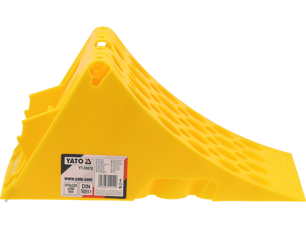 TRUCK WHEEL CHOCK | 470X200MM (YT-55676)