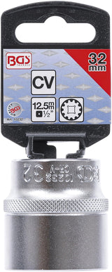 SOCKET, GEAR LOCK | 12.5 MM (1/2") DRIVE | 32 MM (10232)