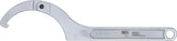 ADJUSTABLE HOOK WRENCH WITH NOSE | 120 - 180 MM (73231)
