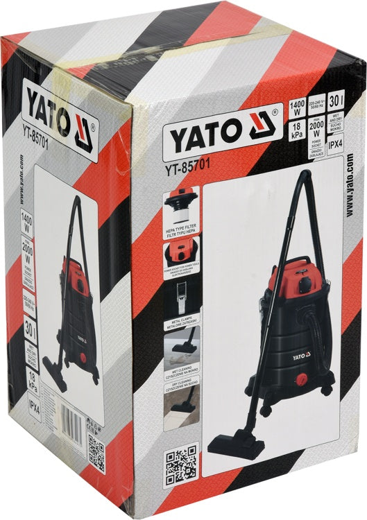 VACUUM CLEANER WET/DRY 1400W 30L (YT-85701)