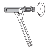 NIPPLE EXTRACTOR SET 3/8" 1/2" 3/4" (YT-21793)